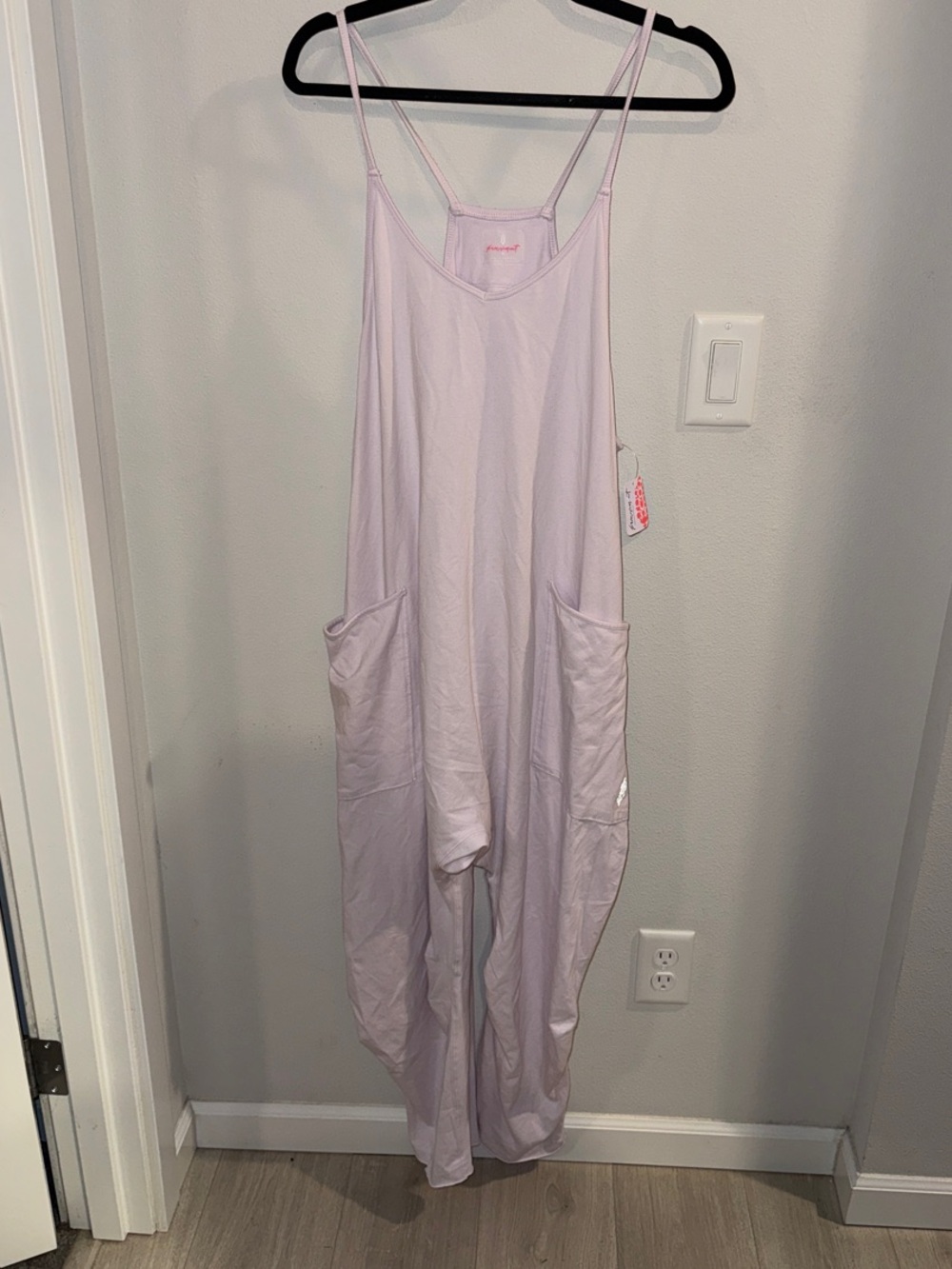 FP Movement by Free People Lilac Spaghetti-Strap Wide-Leg Jumpsuit